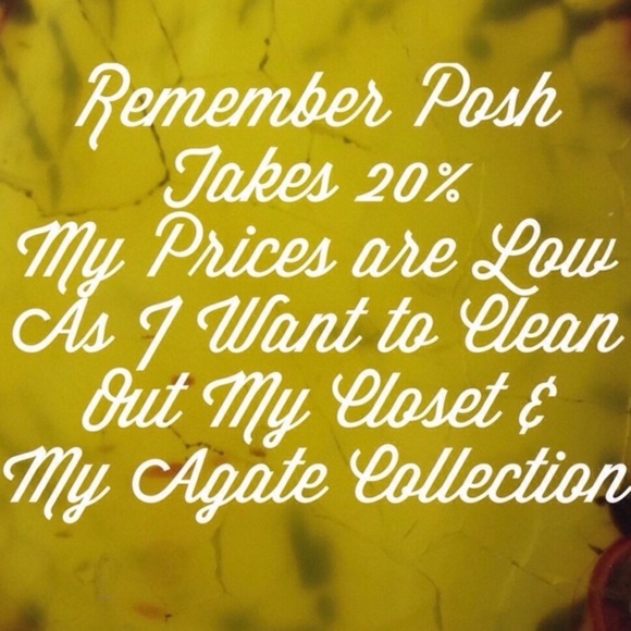 Onyx Agate Slice Pendant Necklace on Cotton Cord - Picture 10 of 11